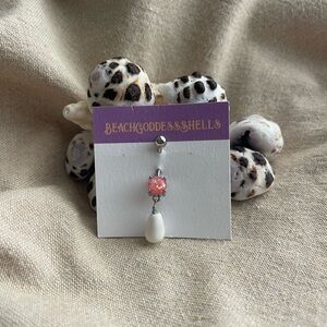 Set of 3 Shell Dangle Belly Rings from Hawaii for Body Jewelry Navel